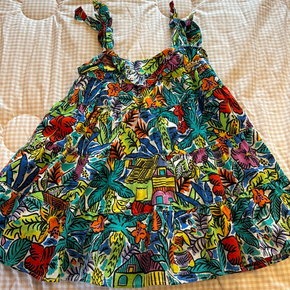 Pan on chocolate dress